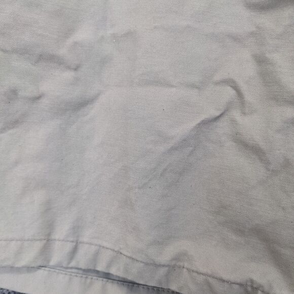 Wrangler Mens Chino Shorts Gray Size 32 Slash Pockets Cotton Nylon Blend - Picture 12 of 15